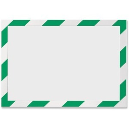 DURABLE Frame, Self-Adhesive, Green/Wht DBL4770131